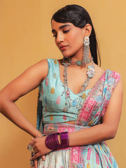 Silver Ghungroo Necklace