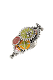 Silver Nirali Ghungroo Ring