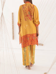Mustard Yellow Vasansi Silk Co Ord Set