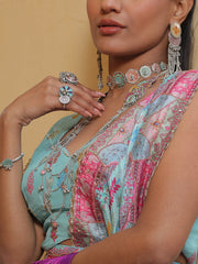Silver Rangeeli Ghungroo Choker