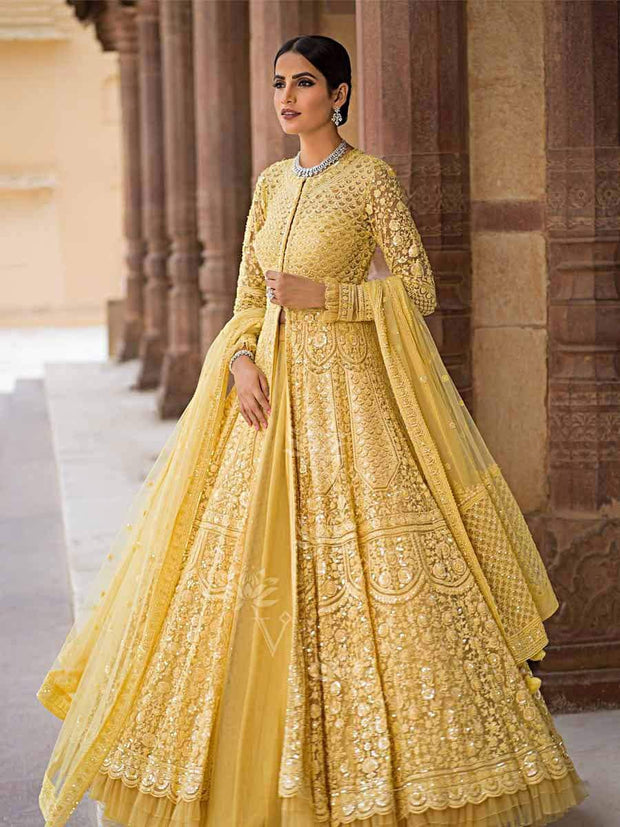 Pr Fashion Launched Latest Trend In Indo-Western Lehenga Choli With Jacket