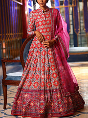 Anarkalis, Anarkali Gown, Gowns, Gown, Light Wear, Casual Wear , Party Wear, Printed Gowns, Prints, Printed Gown, Jaipuri Prints