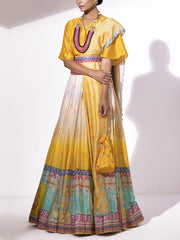Lehenga, Lehenga set, Lehengas, Festive wear, Printed lehengas, Rajasthan, Rajasthani, prints, wedding wear, Trousseau