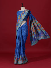 Blue Vasansi Silk Saree