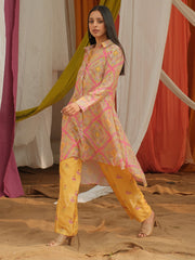 Yellow Vasansi Silk Pant Set