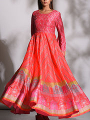 Printed, Gown, Suit Set, Sharar Set, Kurta, Cotton , Silk, MTO, DD28, _label_NEW, VK